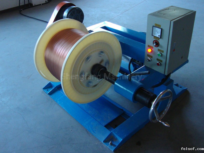 无轴式磁粉张力放线架